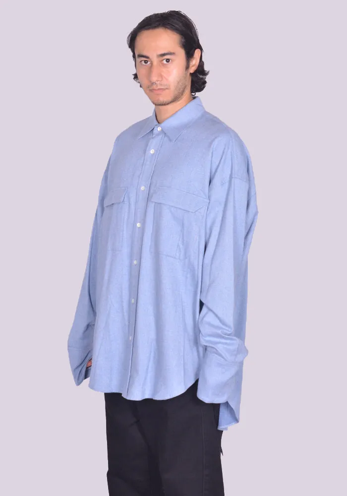 MARINA YEE FW24-0086-550 UNISEX MY SHIRT 9 OVERSIZED BLUE (New season FW24)