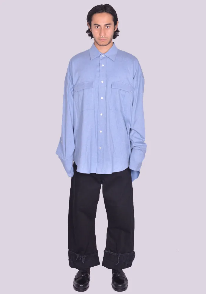 MARINA YEE FW24-0086-550 UNISEX MY SHIRT 9 OVERSIZED BLUE (New season FW24)