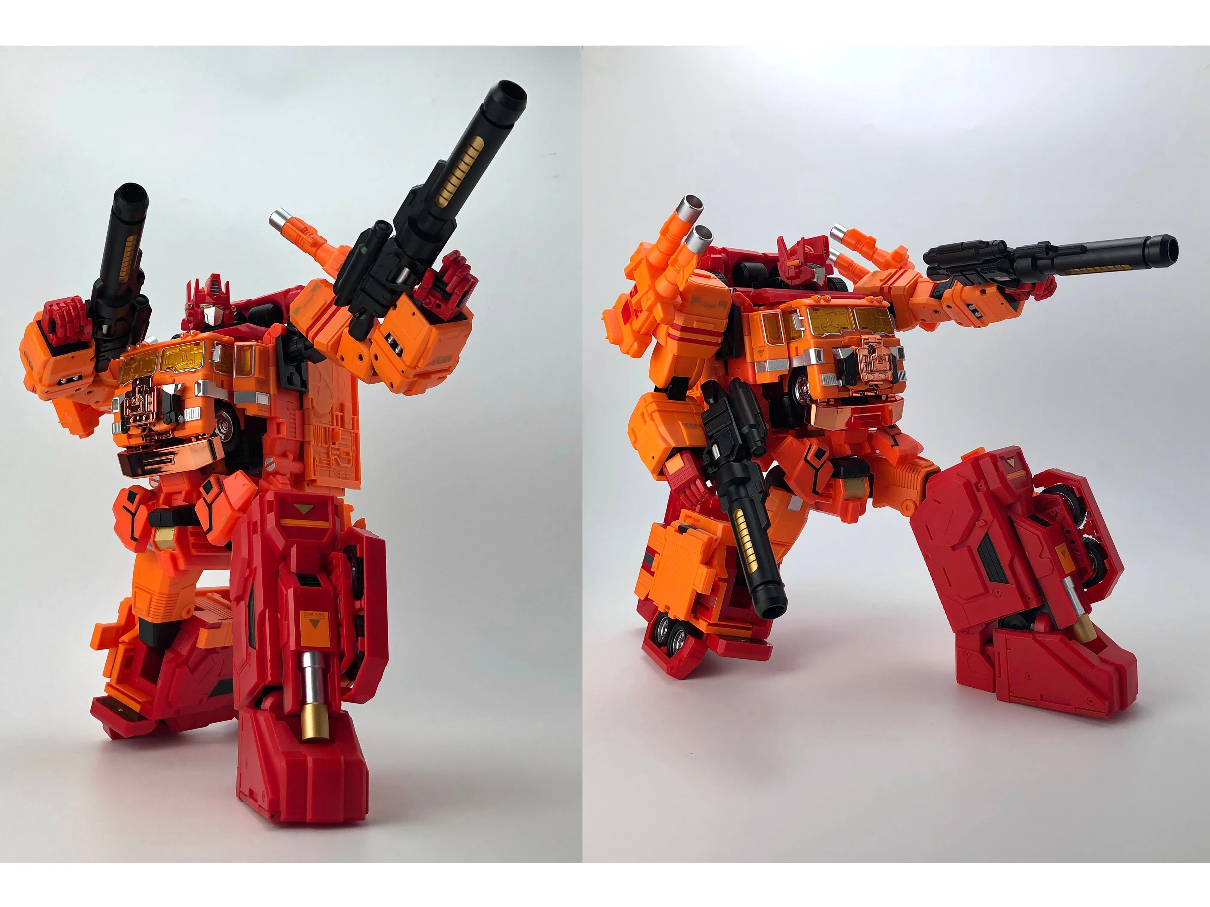 MB-06D ORANGE POWER BASER   MB-11D ORANGE GOD ARMOUR