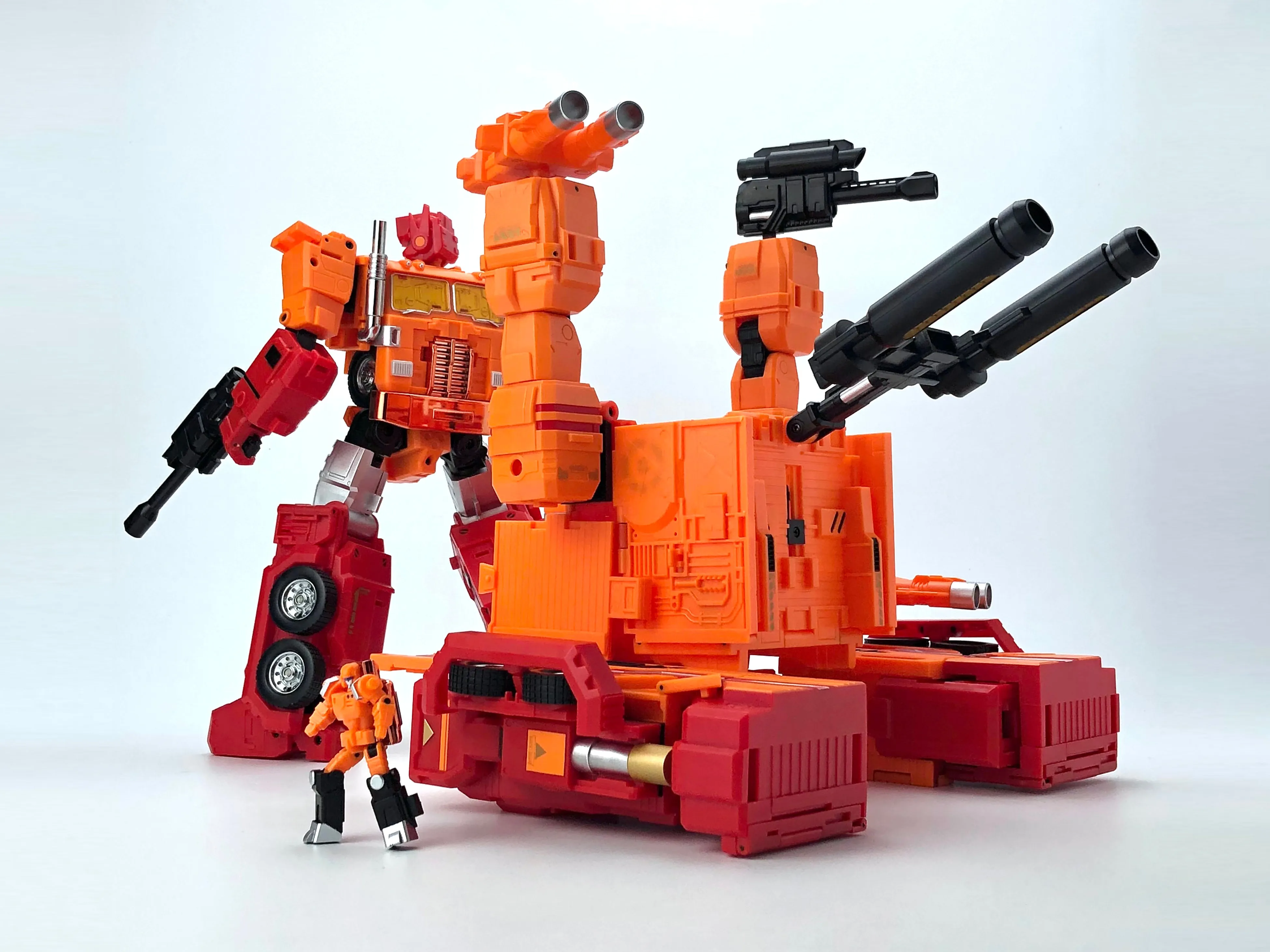 MB-06D ORANGE POWER BASER   MB-11D ORANGE GOD ARMOUR