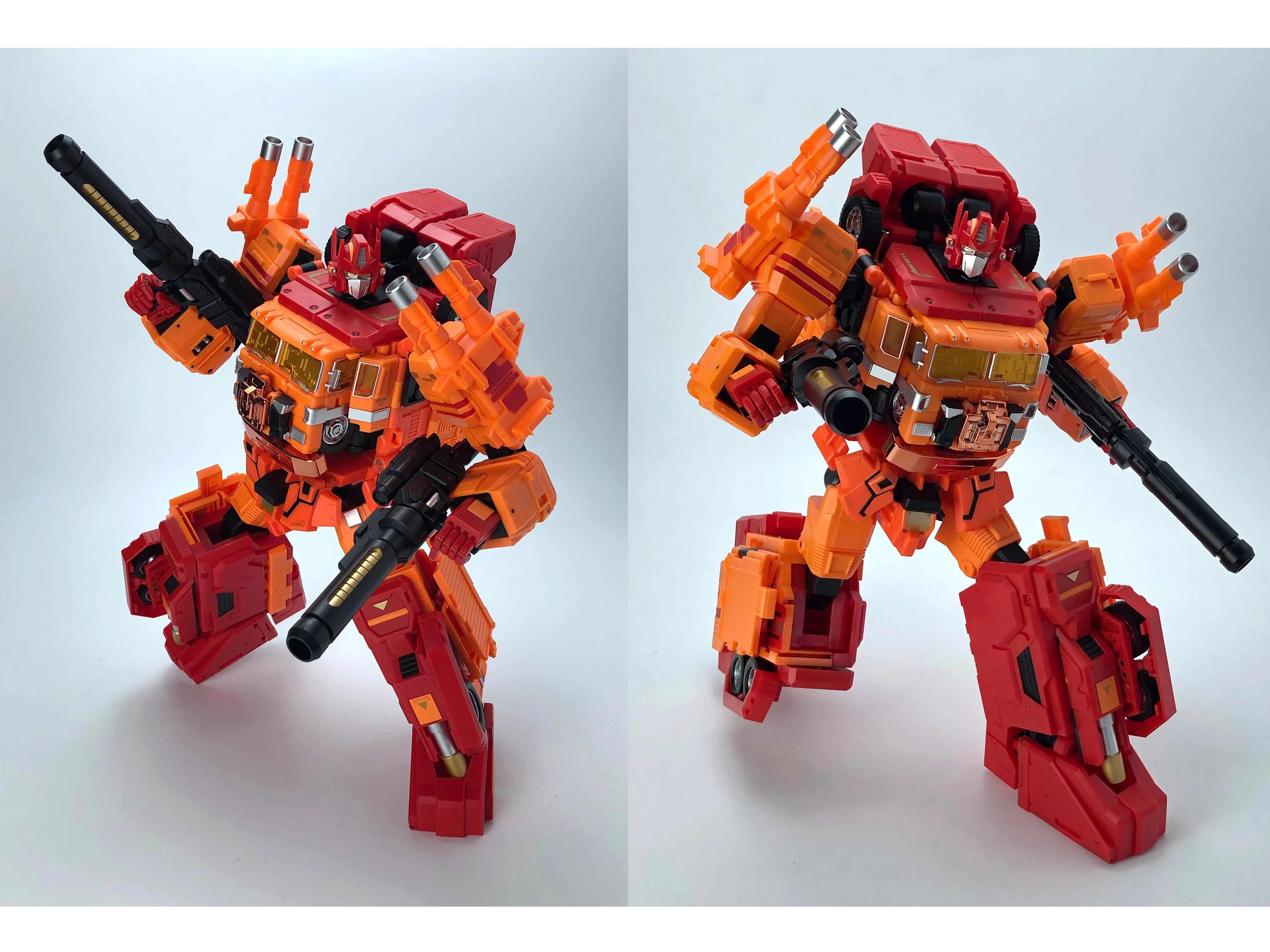 MB-06D ORANGE POWER BASER   MB-11D ORANGE GOD ARMOUR