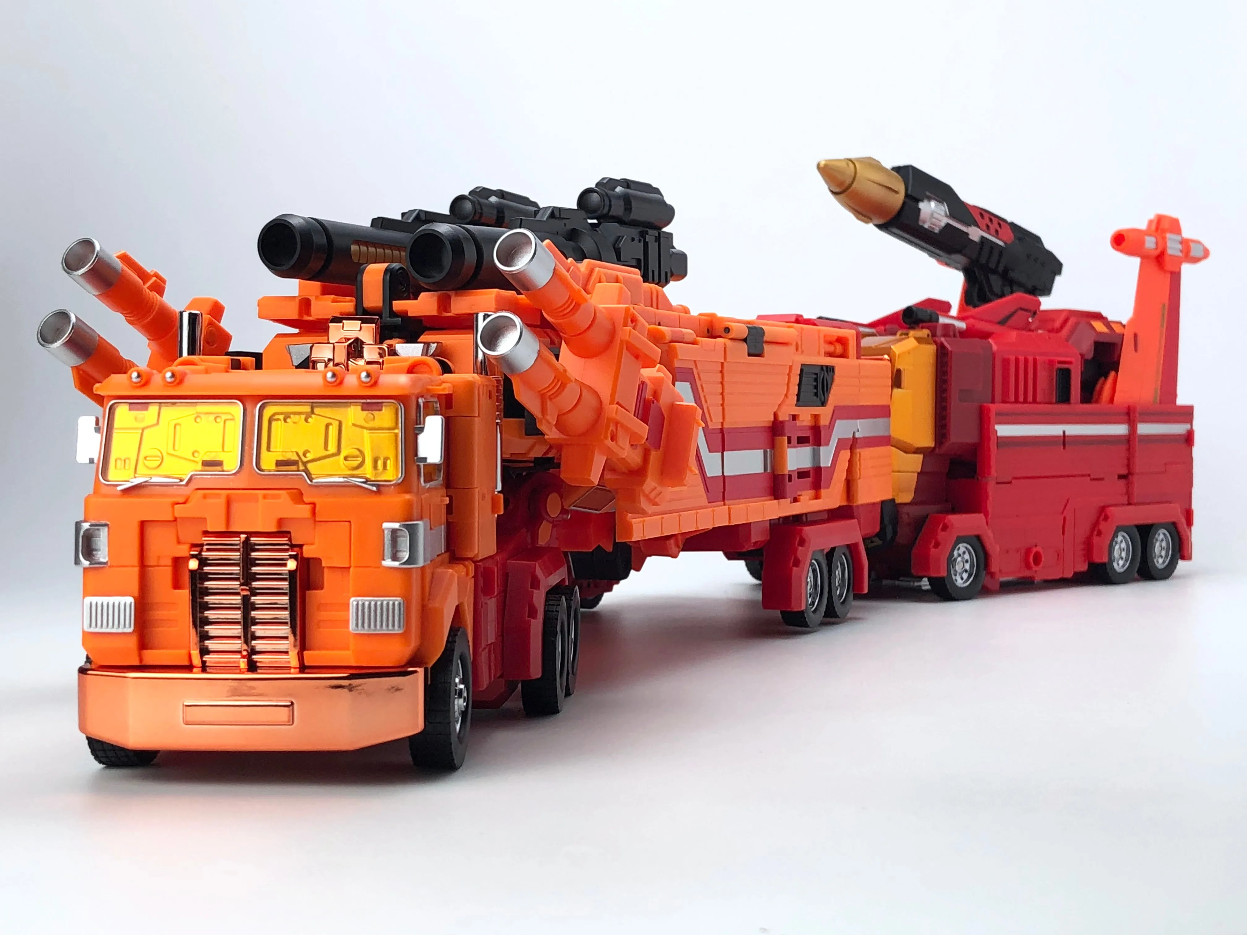 MB-06D ORANGE POWER BASER   MB-11D ORANGE GOD ARMOUR