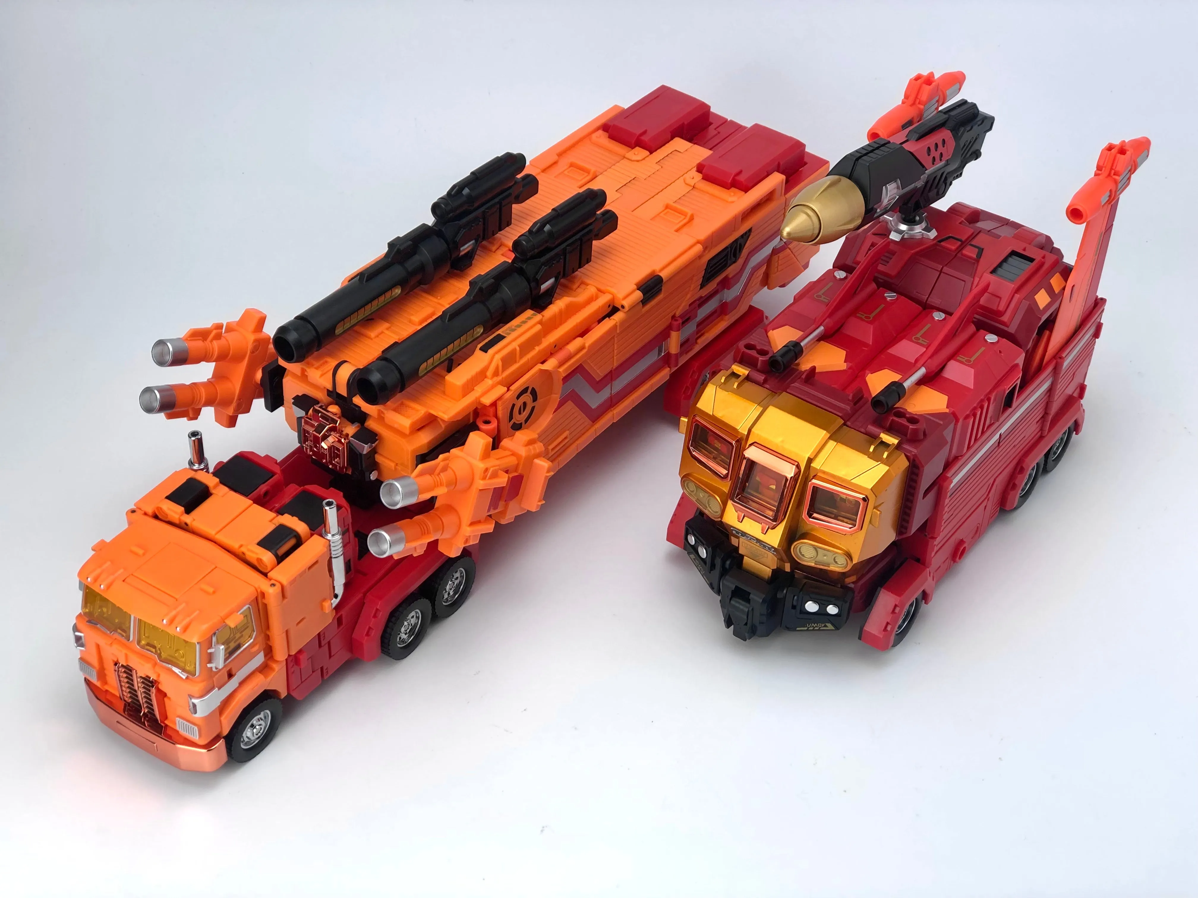 MB-06D ORANGE POWER BASER   MB-11D ORANGE GOD ARMOUR