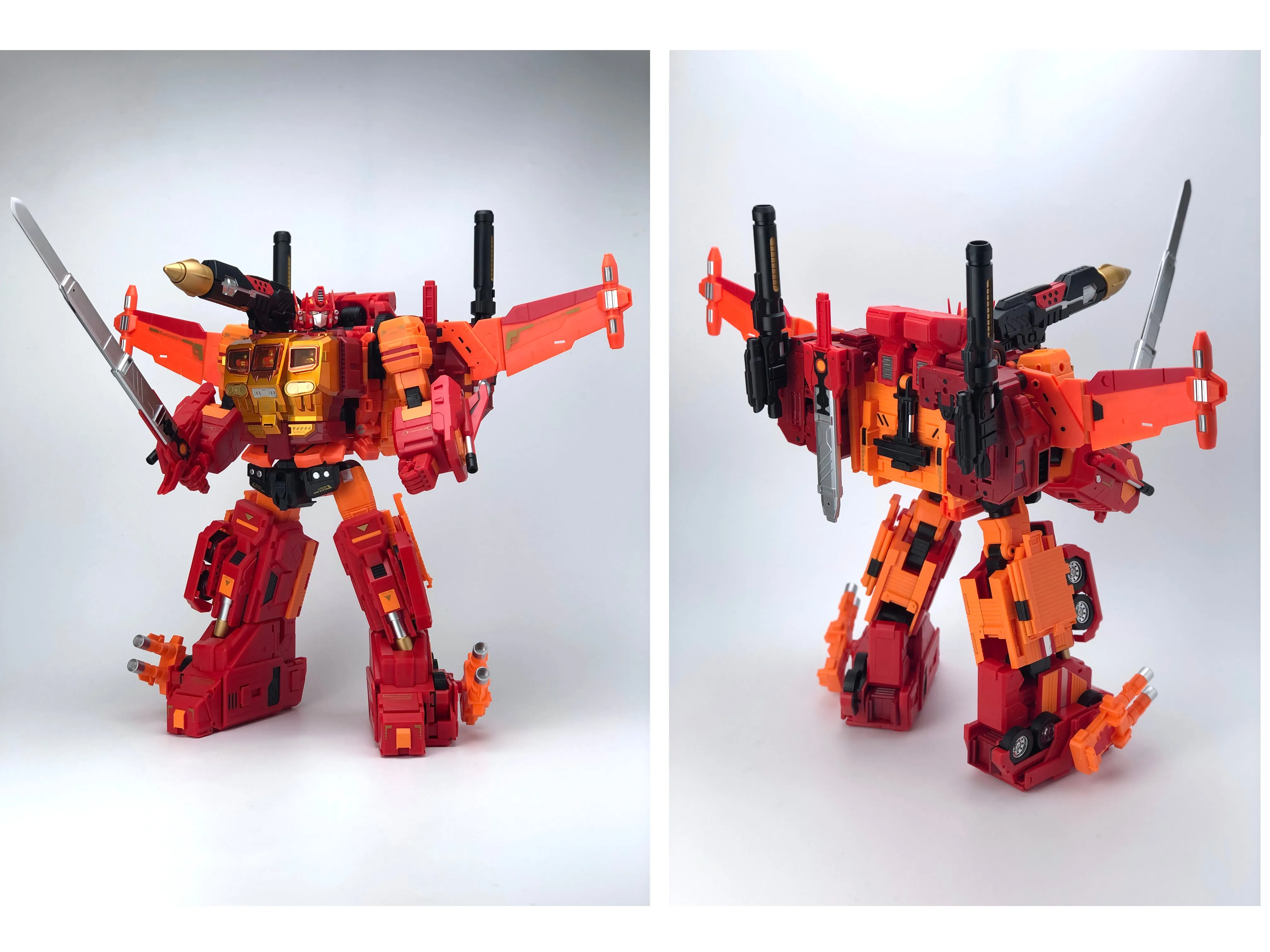 MB-06D ORANGE POWER BASER   MB-11D ORANGE GOD ARMOUR