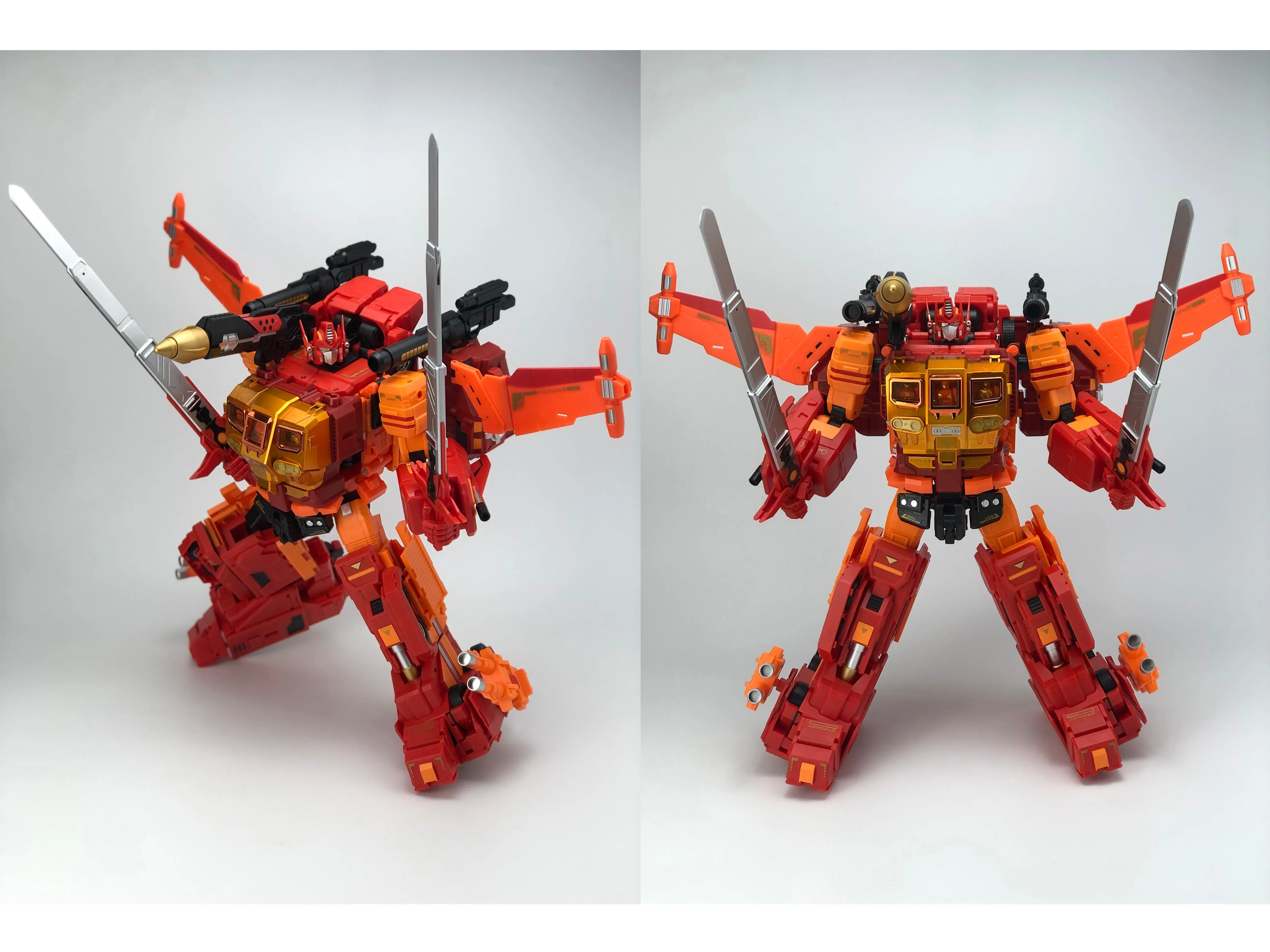 MB-06D ORANGE POWER BASER   MB-11D ORANGE GOD ARMOUR