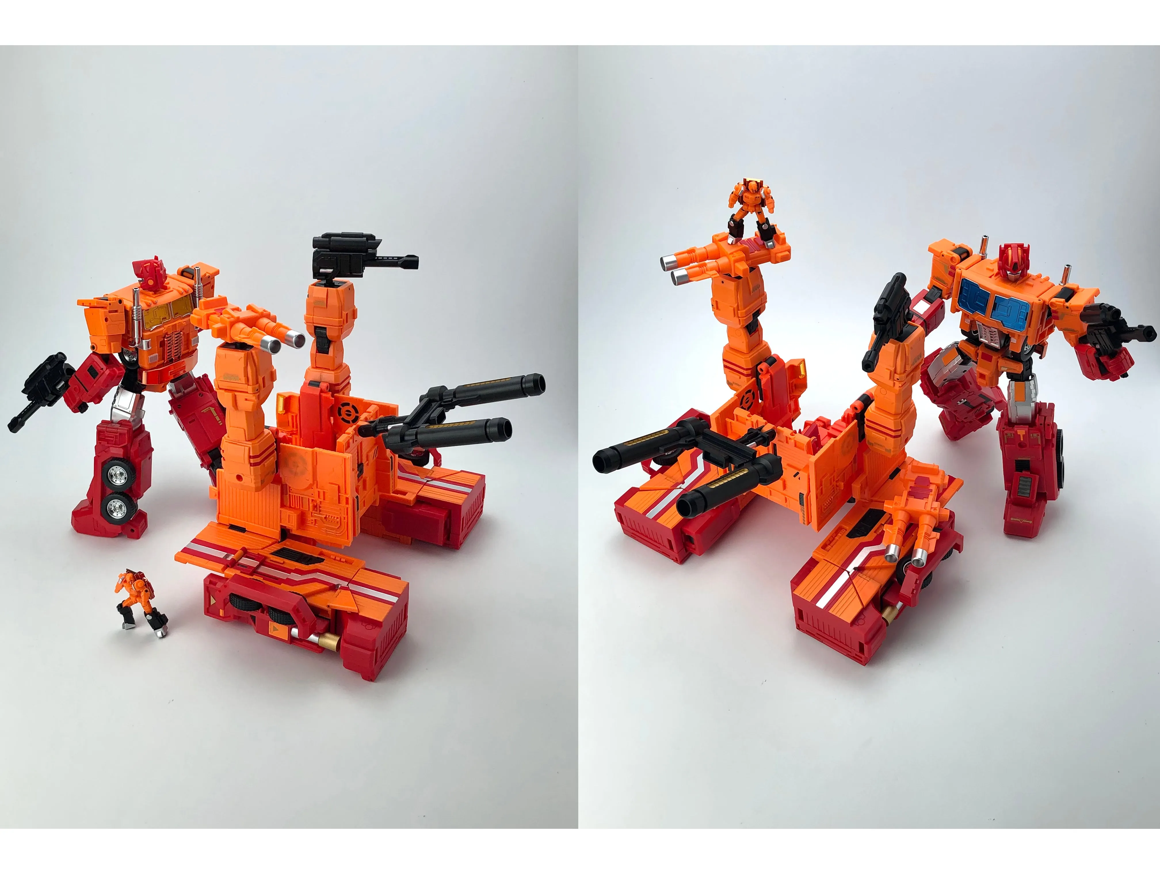 MB-06D ORANGE POWER BASER   MB-11D ORANGE GOD ARMOUR