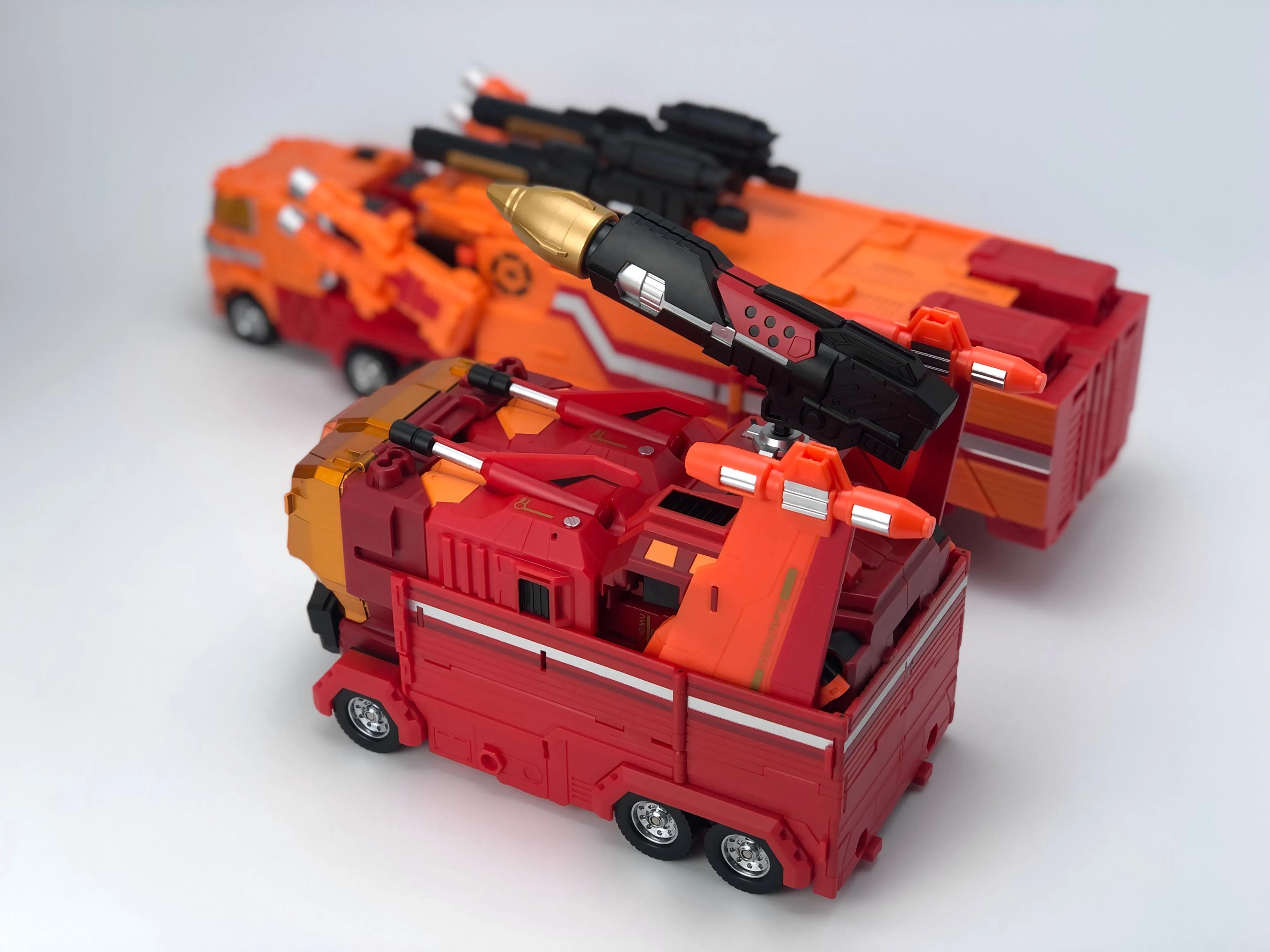 MB-06D ORANGE POWER BASER   MB-11D ORANGE GOD ARMOUR