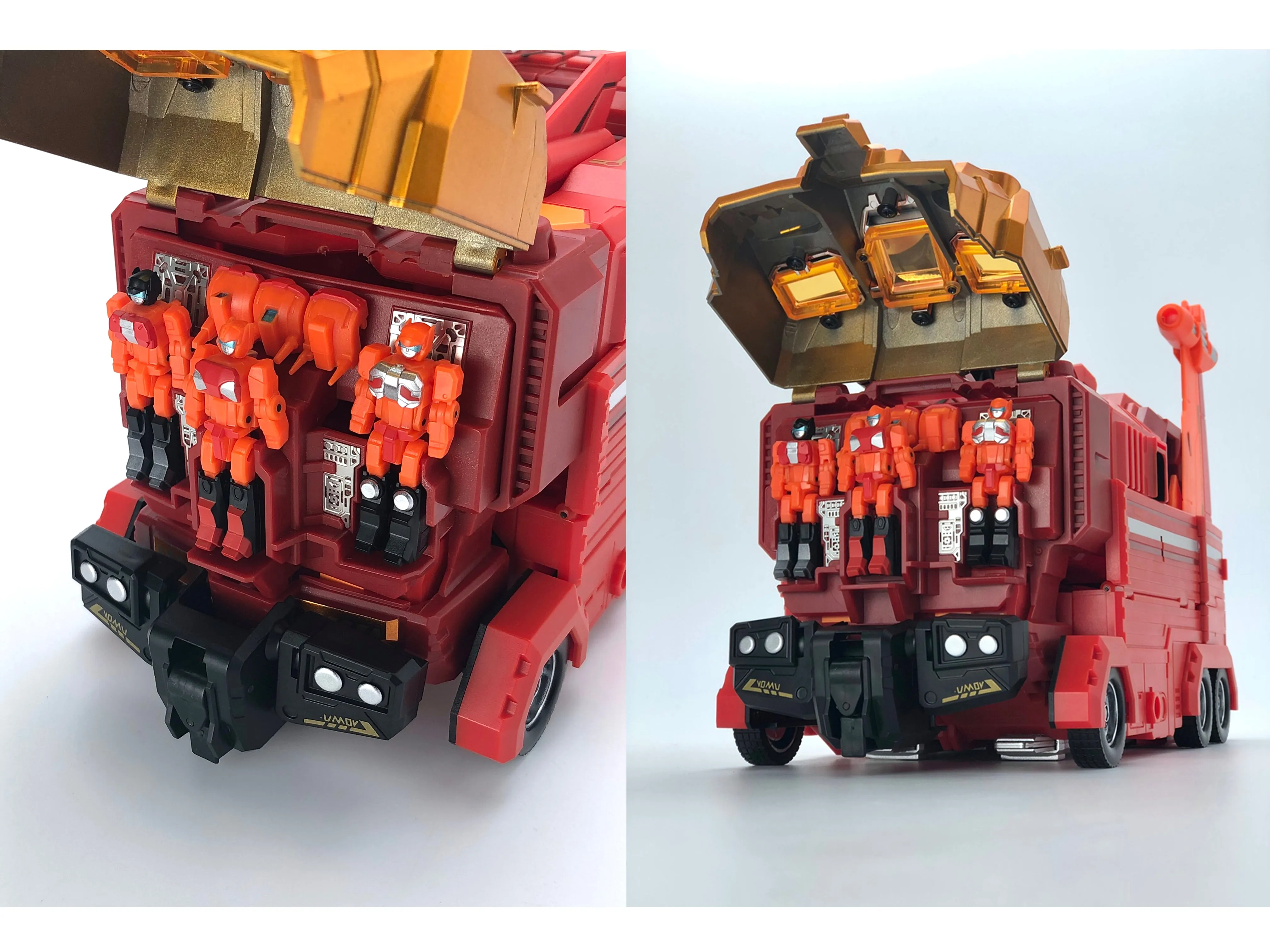 MB-06D ORANGE POWER BASER   MB-11D ORANGE GOD ARMOUR