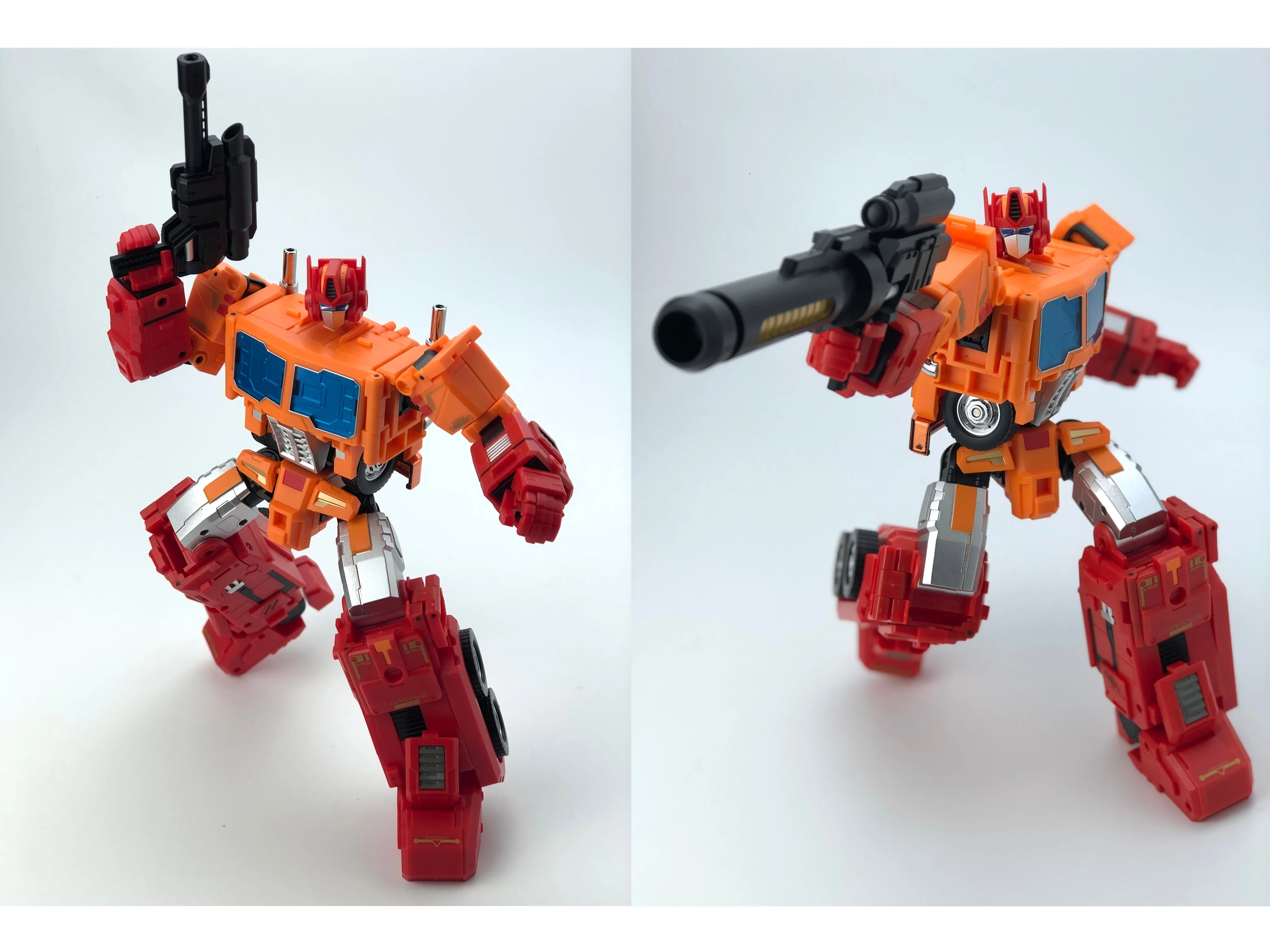 MB-06D ORANGE POWER BASER   MB-11D ORANGE GOD ARMOUR