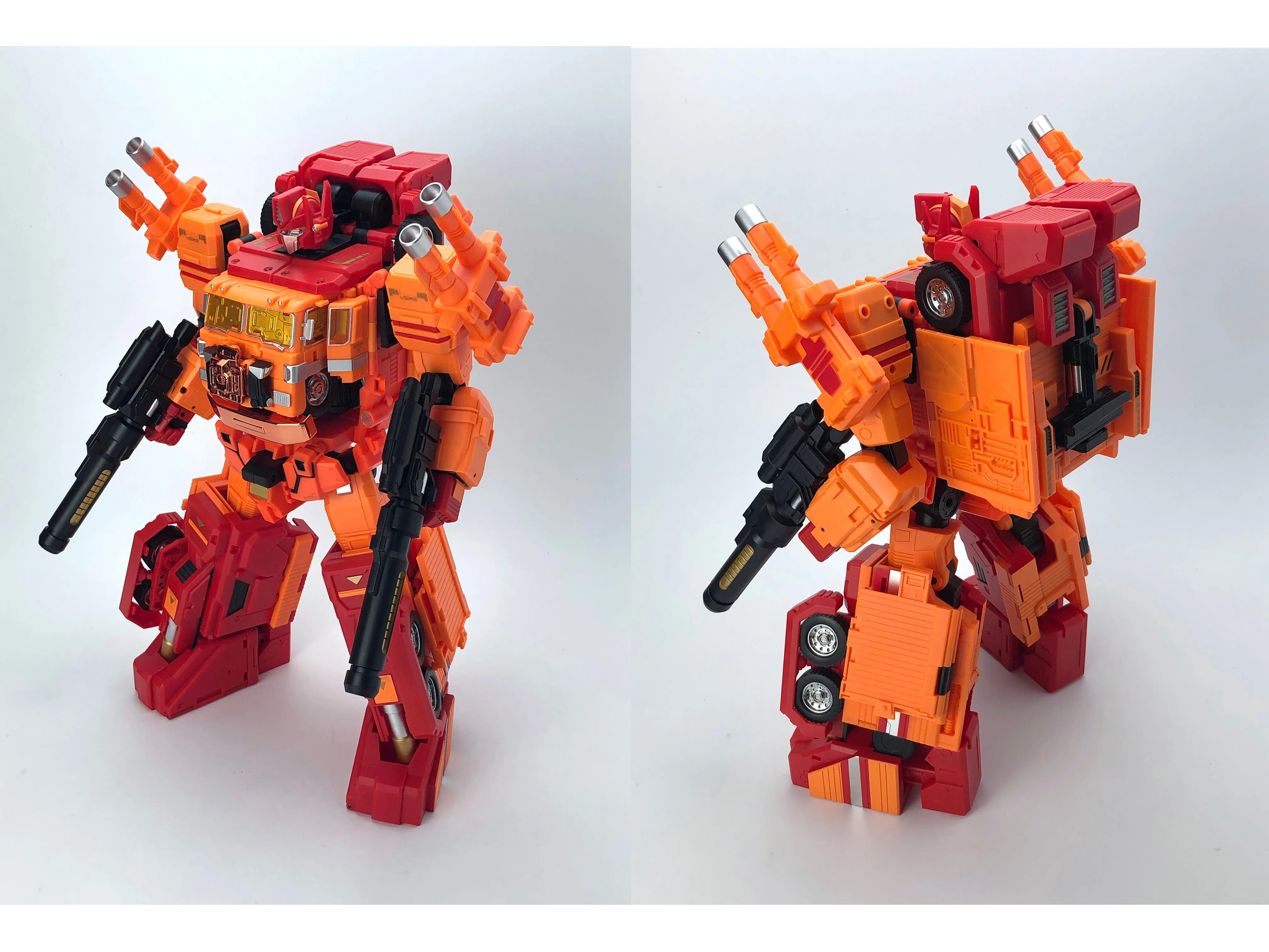 MB-06D ORANGE POWER BASER   MB-11D ORANGE GOD ARMOUR