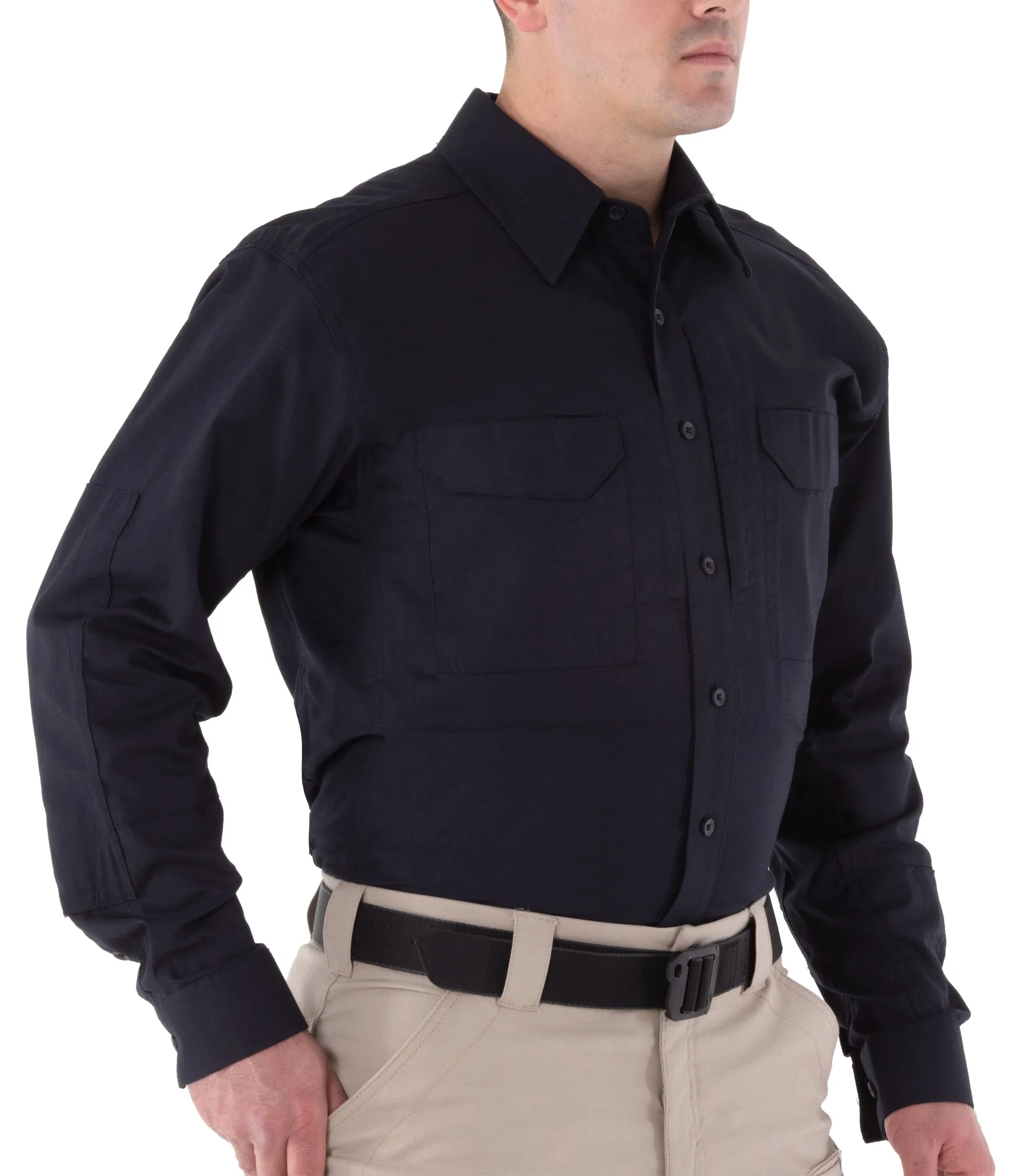 Men's V2 Tactical Long Sleeve Shirt / Midnight Navy