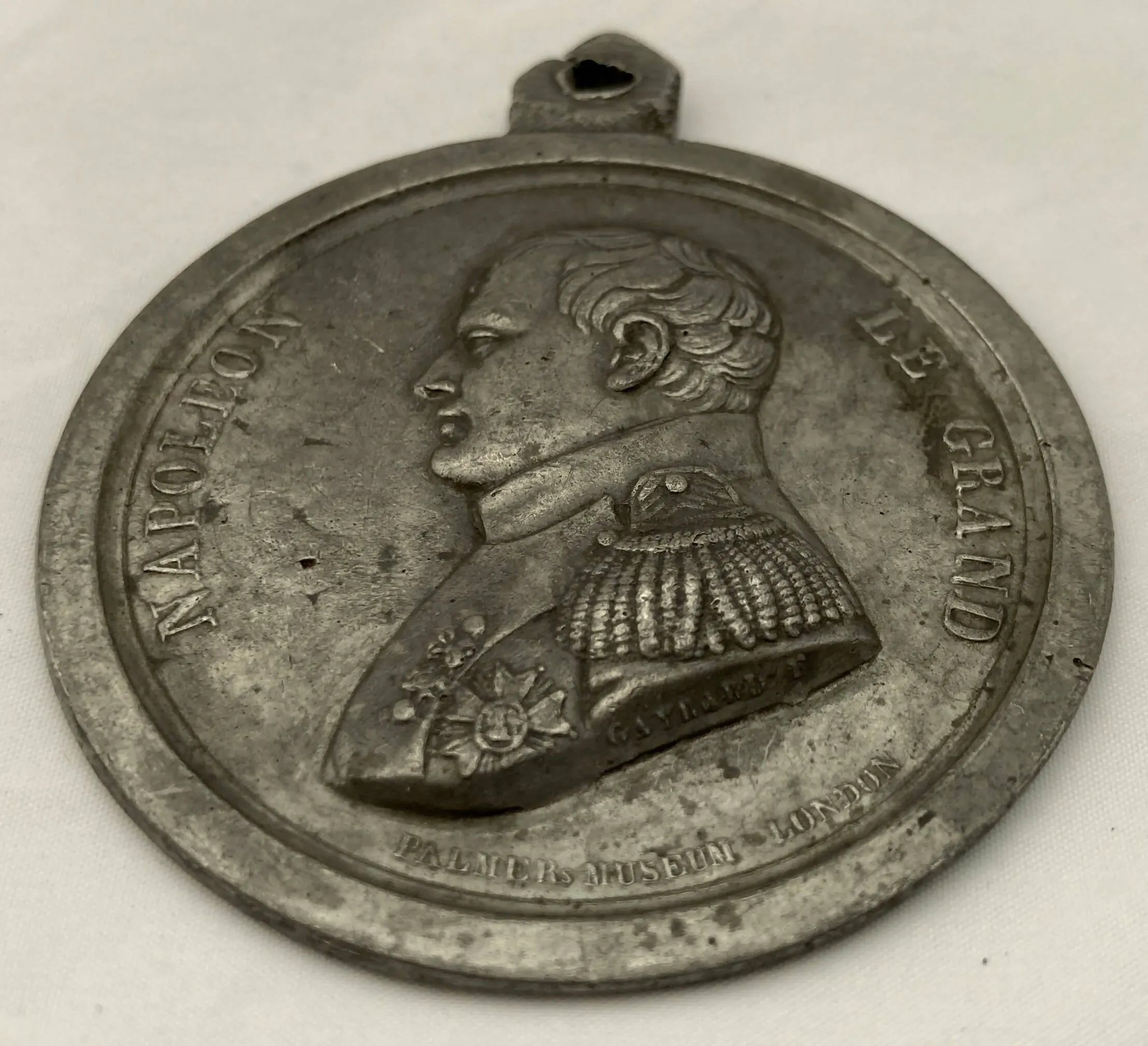 'Napoleon Le Grand' Medal from Palmers Museum, 97 Pall Mall, London. Circa 1815. After Gayrard.