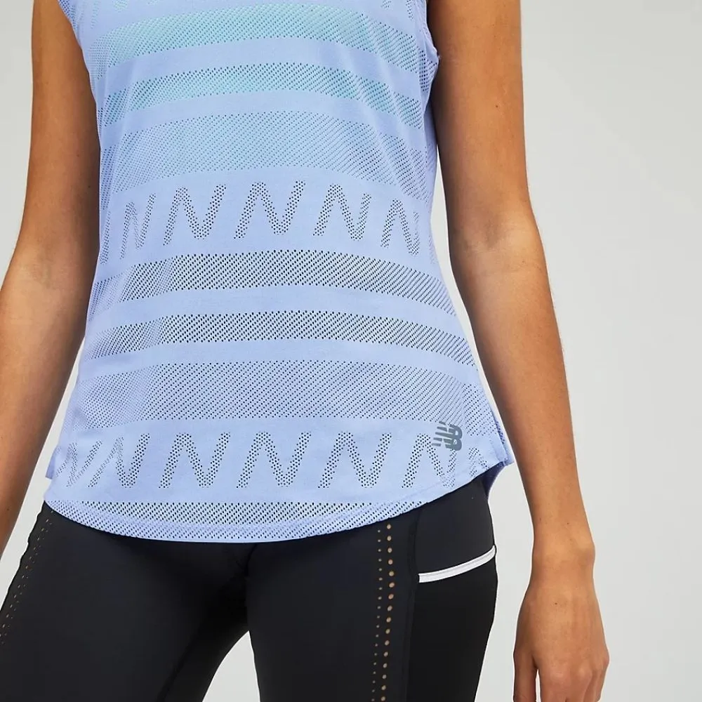 New Balance Women Q Speed Jacquard Tank