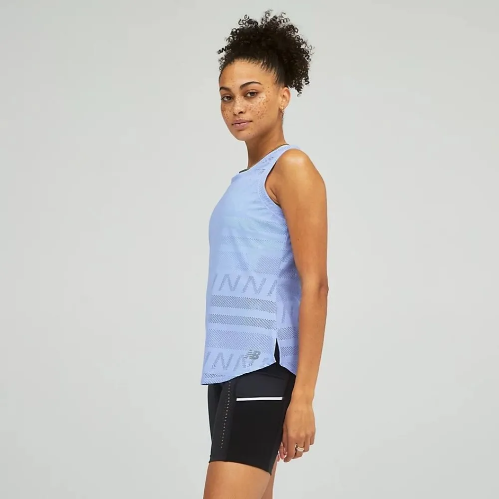 New Balance Women Q Speed Jacquard Tank