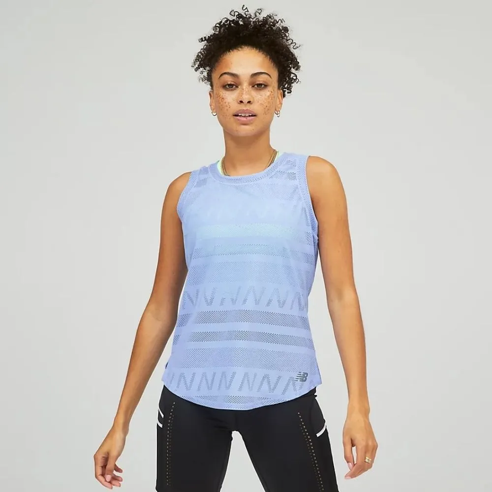 New Balance Women Q Speed Jacquard Tank