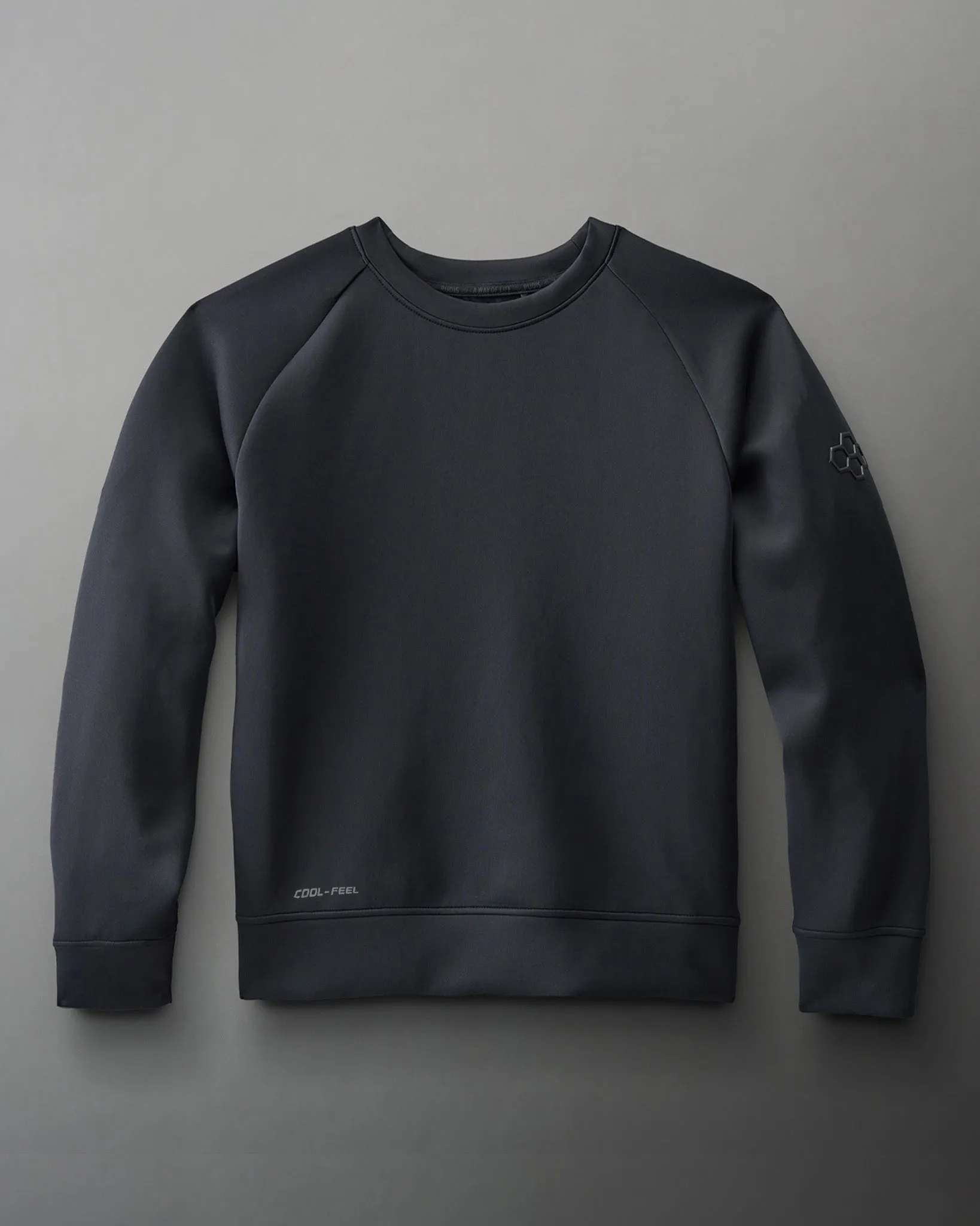 RUDIS COOL-FEEL Youth Crewneck - Black