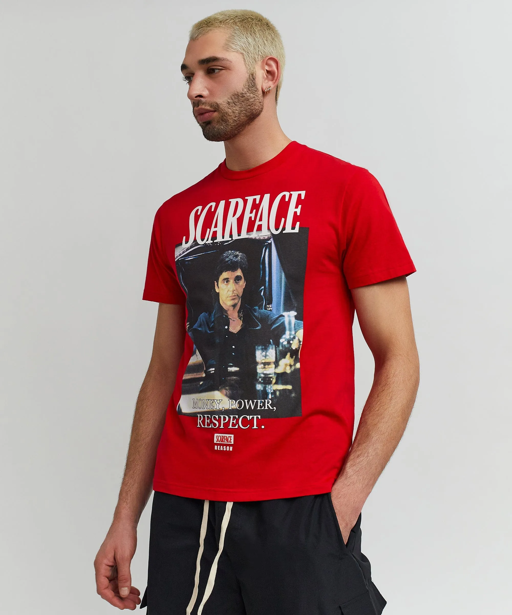 Scarface Bad Guy Short Sleeve Tee - Red