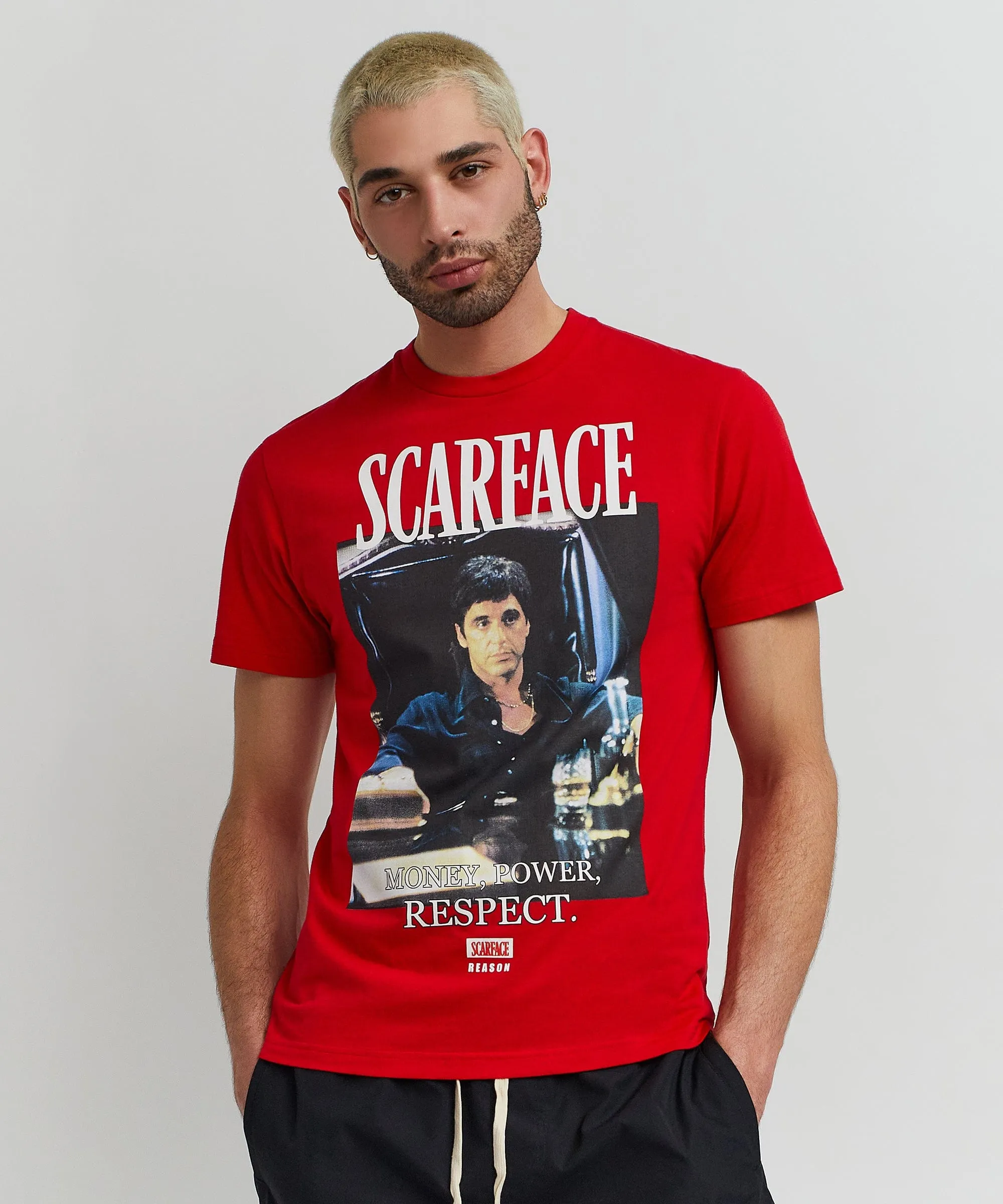 Scarface Bad Guy Short Sleeve Tee - Red