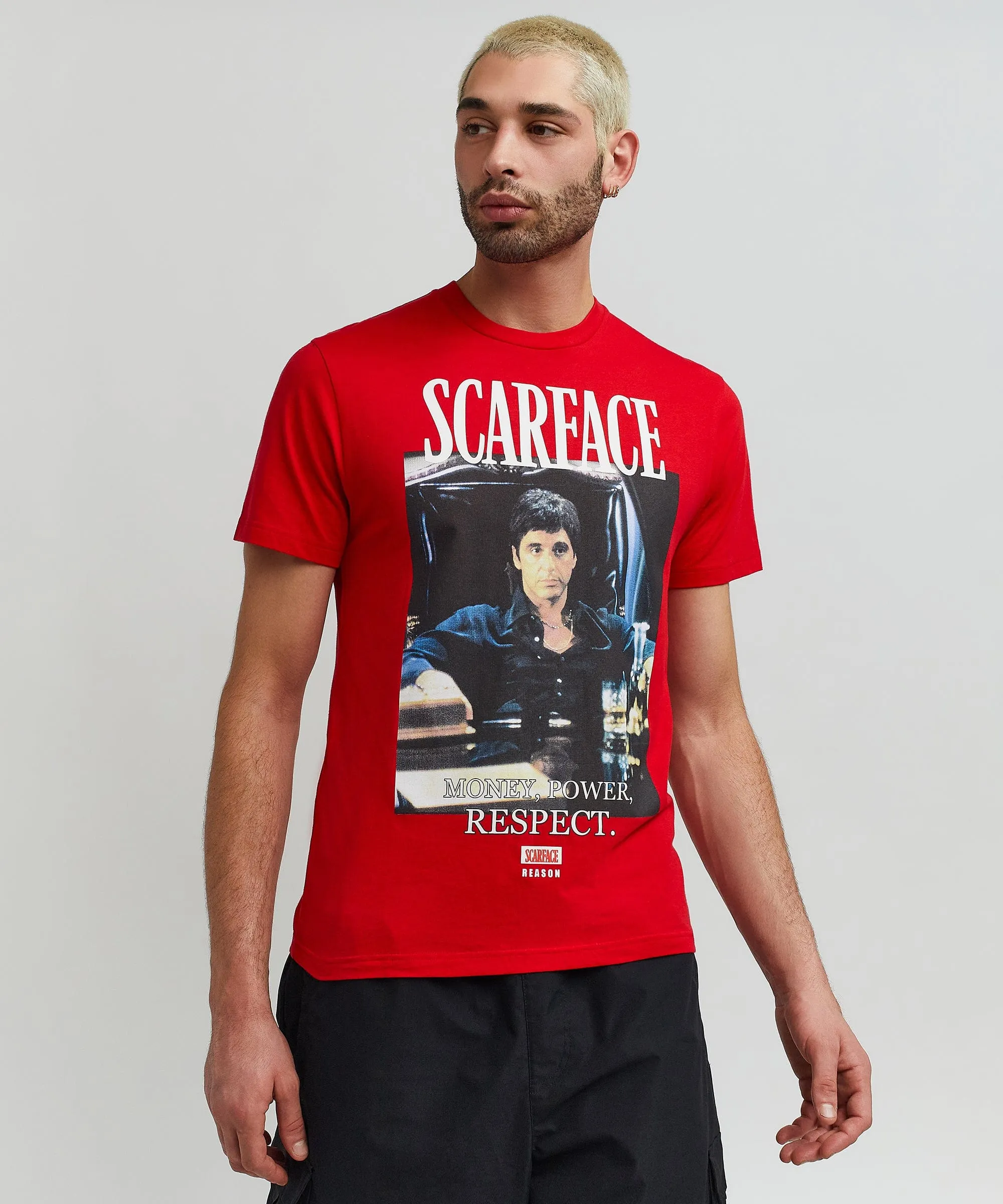 Scarface Bad Guy Short Sleeve Tee - Red