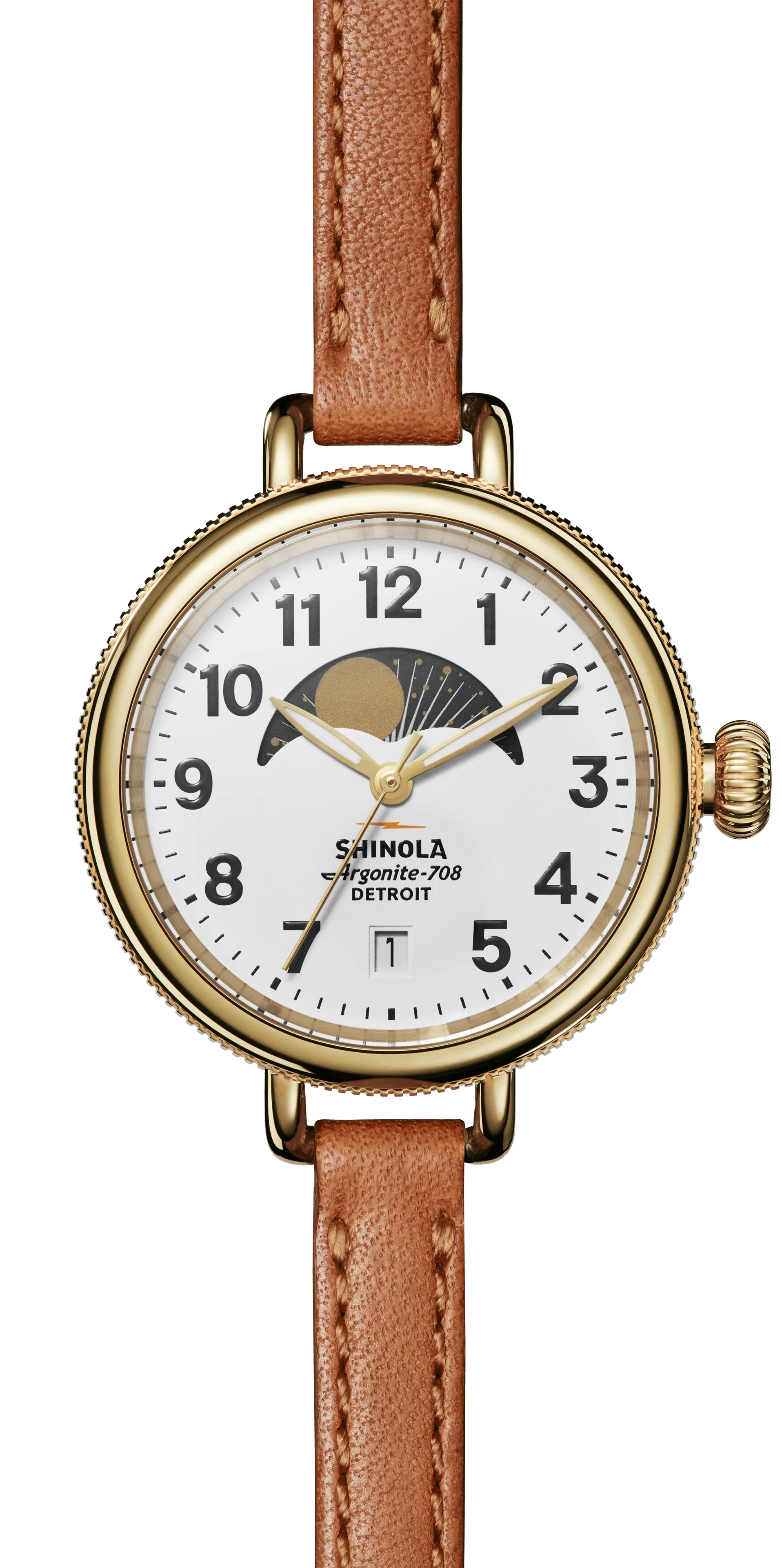 Shinola Birdy Moon Phase Watch (34mm)