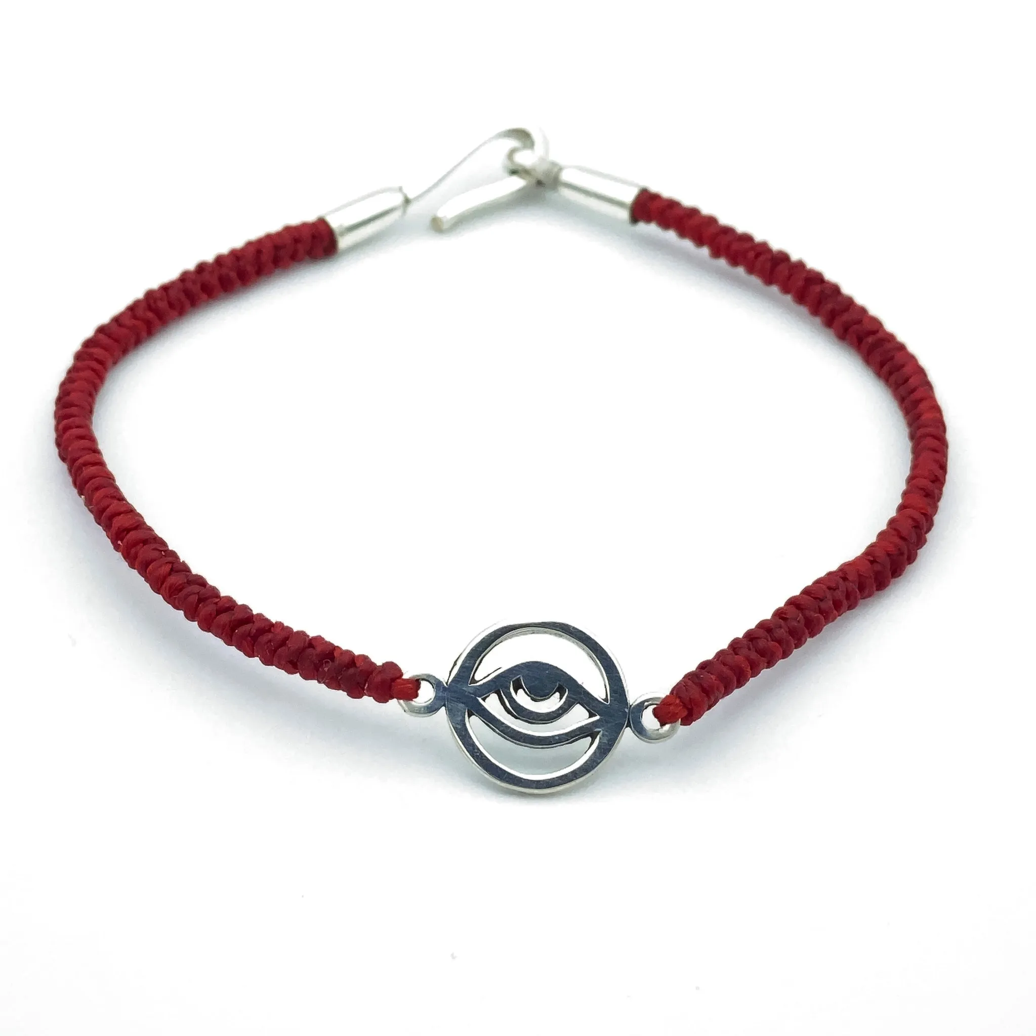 Silver Evil Eye Bracelet