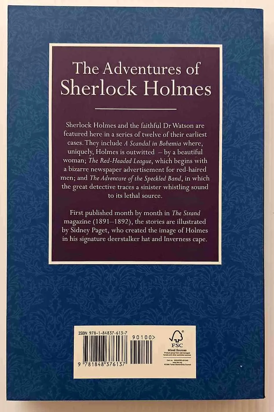 THE ADVENTURES OF SHERLOCK HOLMES - Sir Arthur Conan Doyle