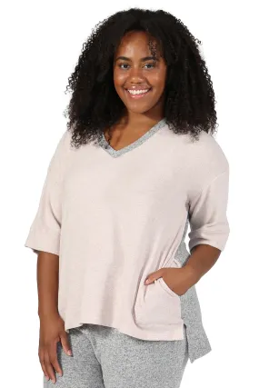 The Comfort Collection Block Plus Size Tee