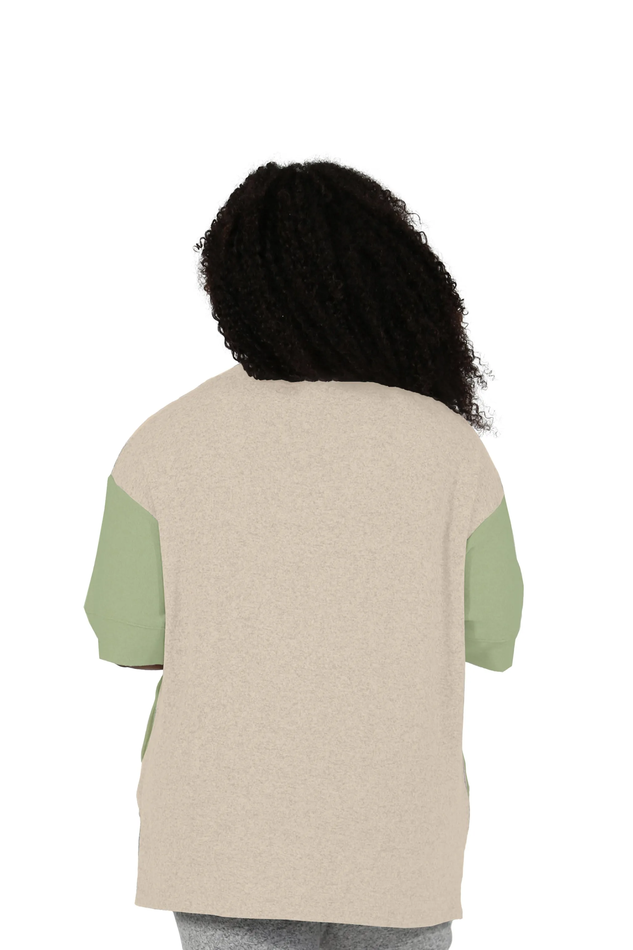 The Comfort Collection Block Plus Size Tee