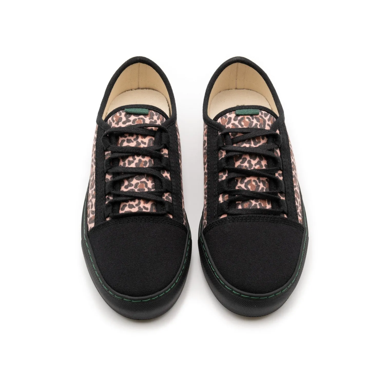 Vegan sneaker pink leopard CUV012