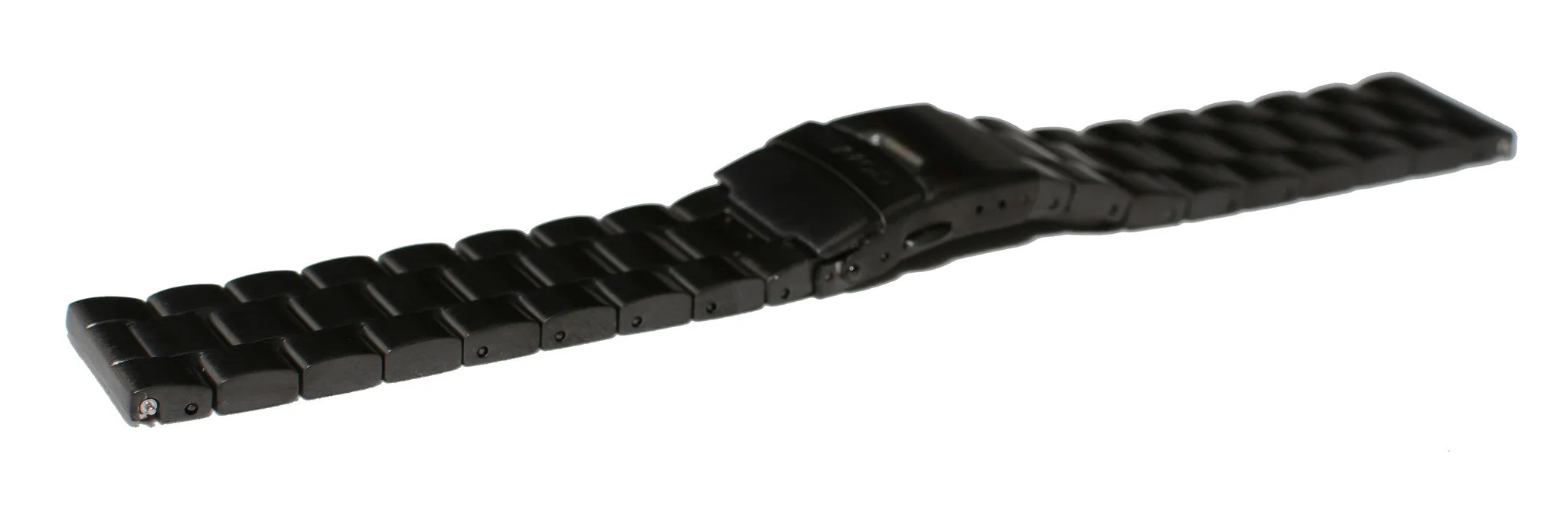 Watch Band- 22mm Black Stainless Steel (For 44mm and 48mm watch cases)