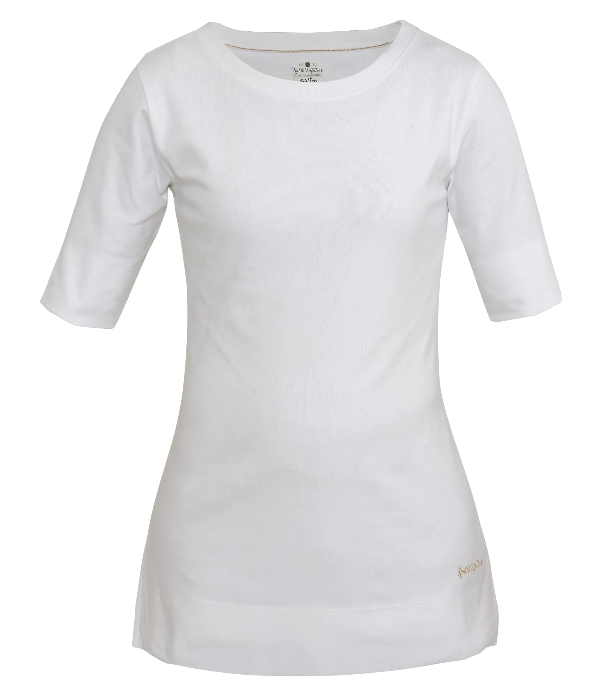 Women's Tug-Free™ Elbow Length Sleeve Top